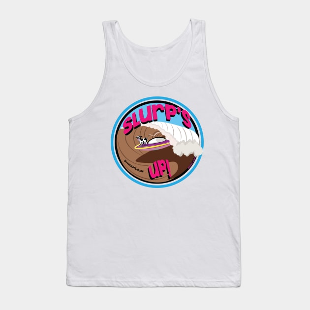 Slurp's Up lil Cow dude! Tank Top by ByersArtLab